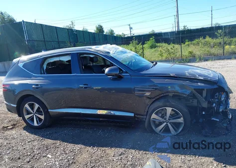 2022 Genesis Gv80 Advanced/Prestige из США, поврежденный, VIN KMUHBDSB5NU091105